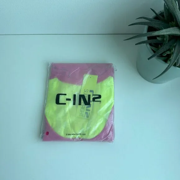 C-IN2 - Super Bright - Tank and Low Rise Brief - Pacifico Pink (M) (2 Items) - Picture 4 of 12